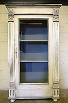 Antique Glass Fronted Cupboard